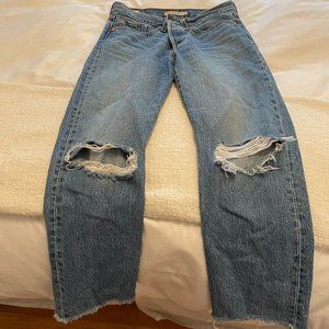Levi Wedgie Straight Jeans